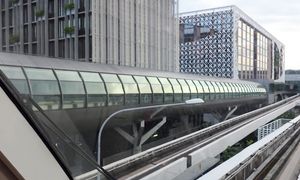 Чанги в Сингапуре потрясающий аэропорт без проверок и досмотров водопад, тропический лес и бассейн