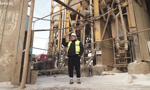 Как делают бетон в Казахстане  Завод АБК