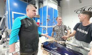 Полировка перехода проще простого, работаем
